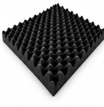 Mousse acoustique ondulée